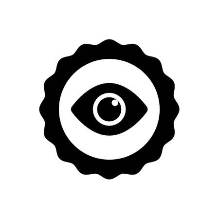 Icon for revealed,pupilのイラスト素材