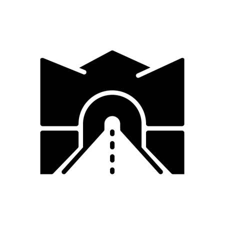Icon for tunnel,avenueのイラスト素材