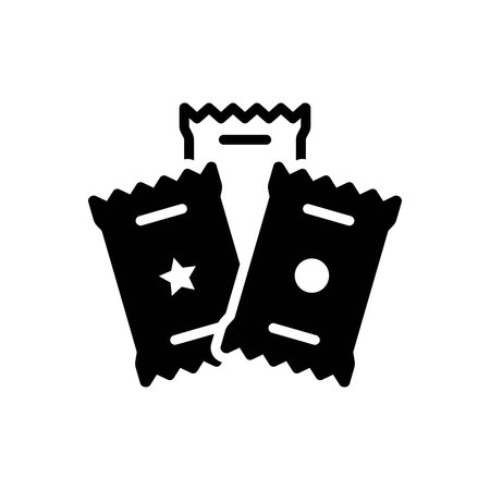 Icon for packets,packのイラスト素材