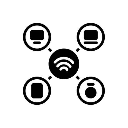 Icon for accessing,penetrationのイラスト素材