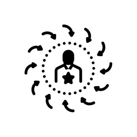 Icon for influences, effectのイラスト素材