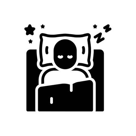 Icon for sleep,slumberのイラスト素材