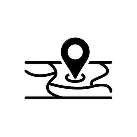 Icon for locate,gpsのイラスト素材