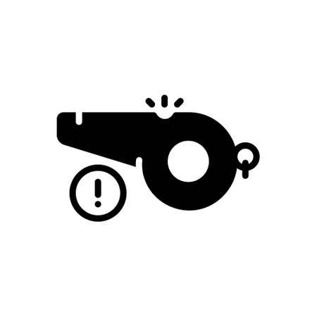 Icon for whistle,blowのイラスト素材