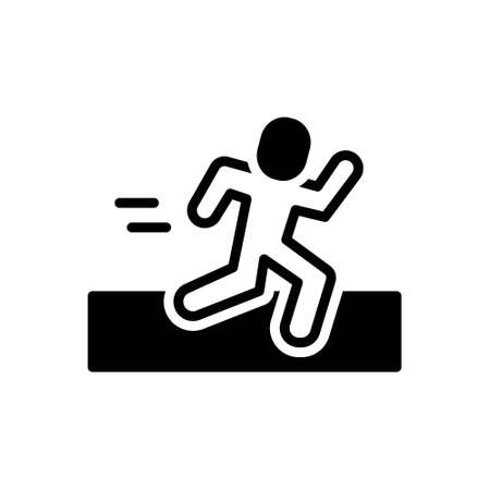 Icon for runner,sportのイラスト素材