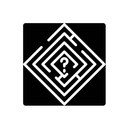 Icon for difficult,arduousのイラスト素材