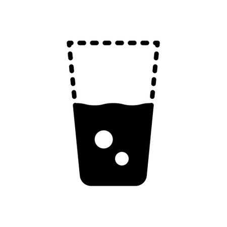 Icon for half,waterのイラスト素材