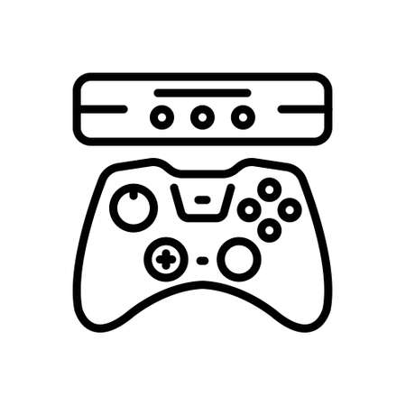 Icon for console,joystickのイラスト素材
