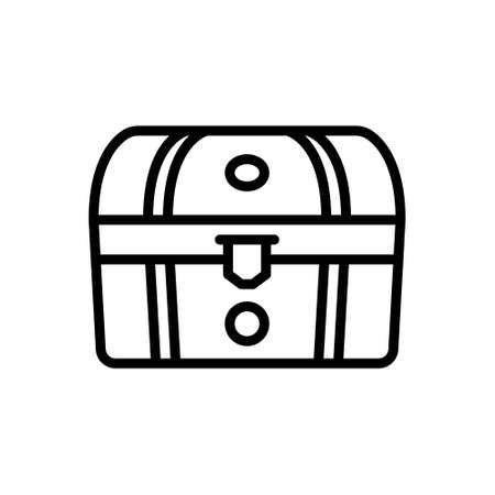 Icon for chest,treasureのイラスト素材