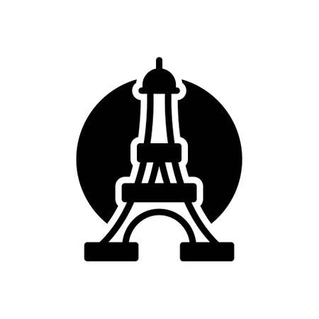 Icon for paris,frenchのイラスト素材