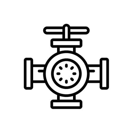 Icon for valves,waterのイラスト素材