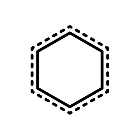 Icon for edge,hexagonのイラスト素材