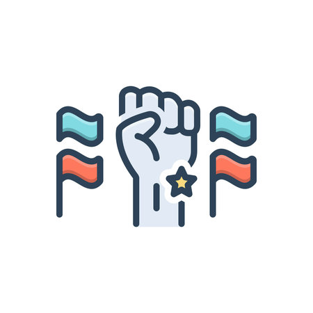 Icon for pride,freedomのイラスト素材