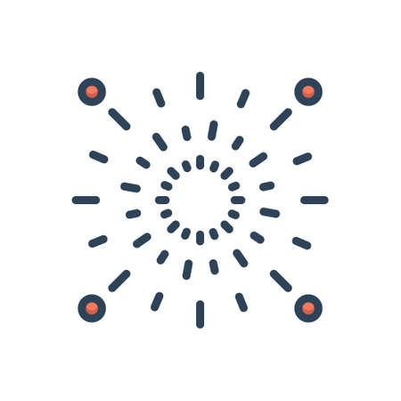 Icon for rays,lightのイラスト素材