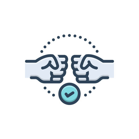 Icon for commit,commitmentのイラスト素材