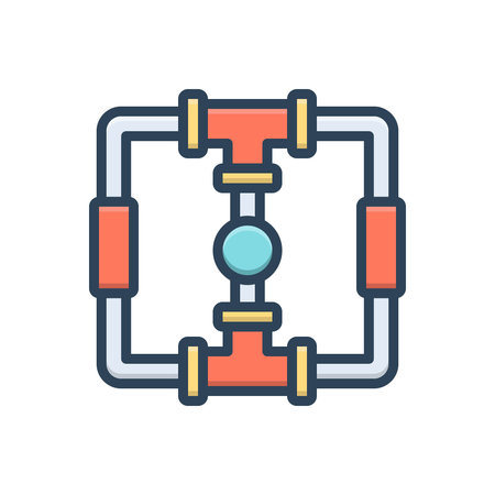 Icon for pipe,tube