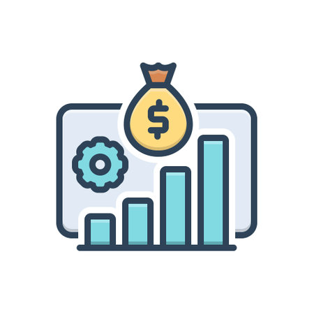 Icon for profits,advantageのイラスト素材