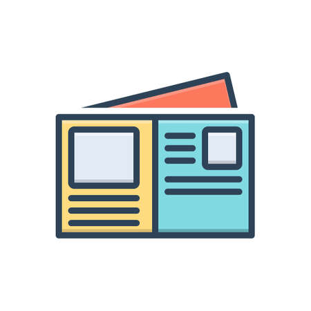 Icon for postcards,postalのイラスト素材
