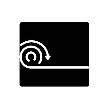 Icon for rolling,rollerのイラスト素材