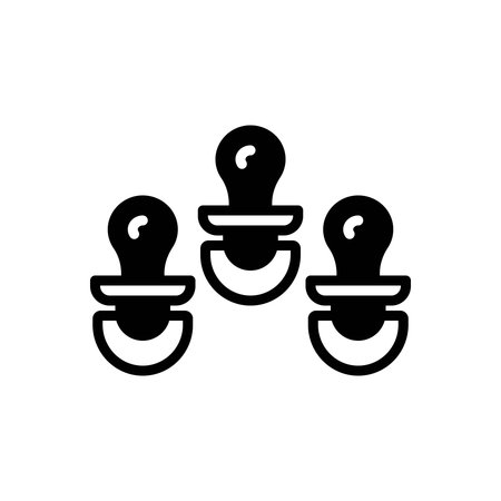 Icon for nipples,sootherのイラスト素材