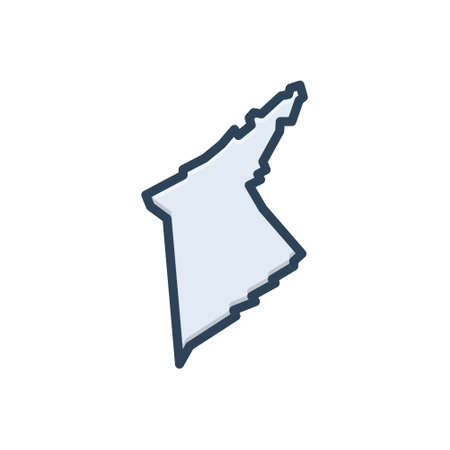 Icon for alexandria,contourのイラスト素材