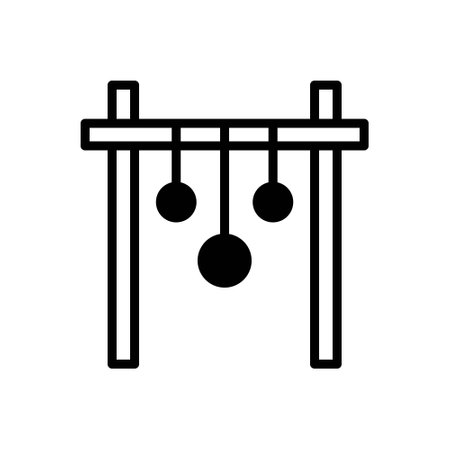 Icon for hung,swingのイラスト素材