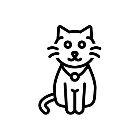 Icon for cat,pussyのイラスト素材