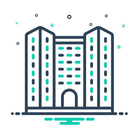 Icon for agencies,businessのイラスト素材