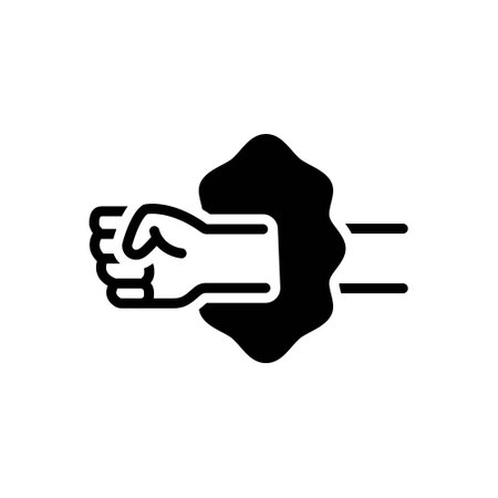 Icon for through,handのイラスト素材