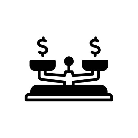 Icon for balance,equilibriumのイラスト素材