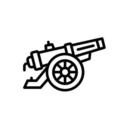 Icon for canon,artilleryのイラスト素材