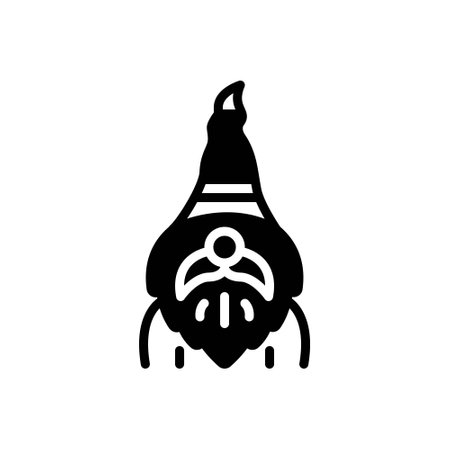 Icon for gnome,dwarfのイラスト素材