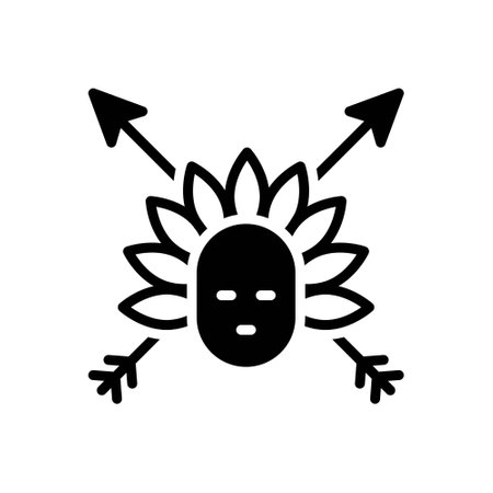 Icon for tribal,affiliationのイラスト素材
