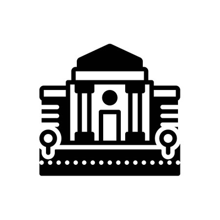 Icon for borough; cityの写真素材