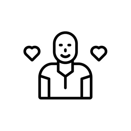 Icon for pleasure,happinessのイラスト素材