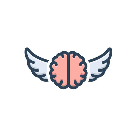 Icon for wise,intelligentのイラスト素材