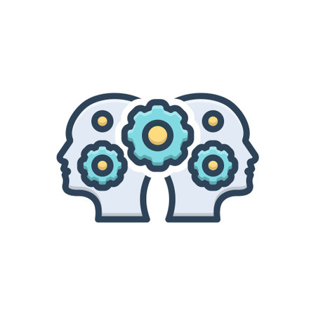 Icon for psychology,psychicsのイラスト素材