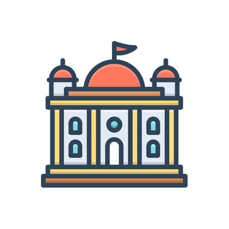 Icon for statewide,cityscapeのイラスト素材