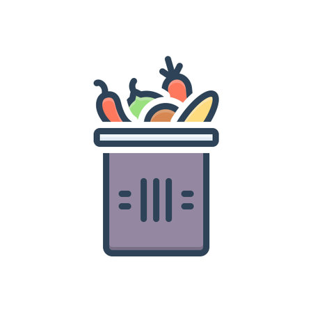 Icon for containing,fruitのイラスト素材