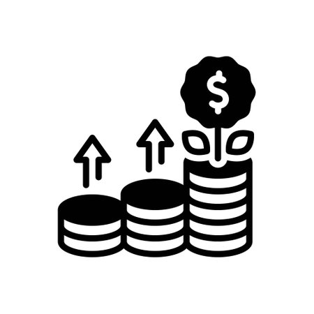 Icon for grow,skyrocketのイラスト素材