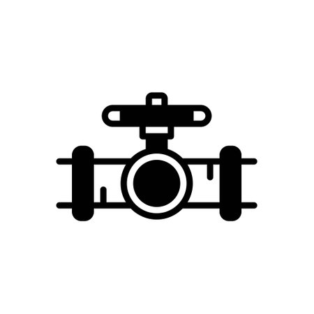 Icon for valve,water supplyのイラスト素材