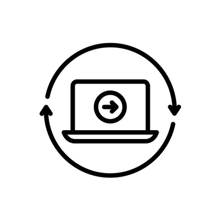 Icon for continue,keep upのイラスト素材