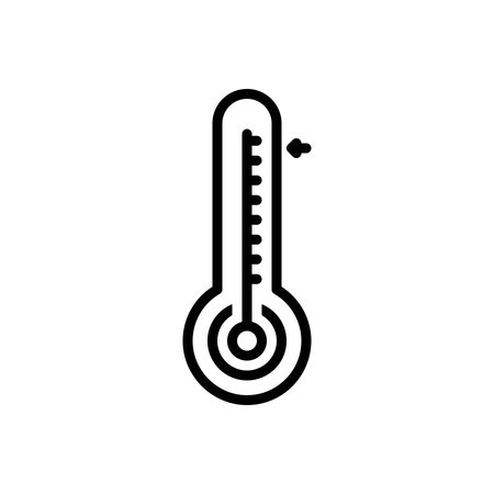 Icon for mild,thermometer