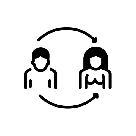 Icon for conversion,changeのイラスト素材