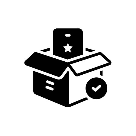 Icon for got,obtainedのイラスト素材