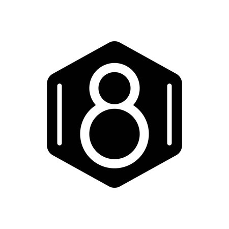Icon for eight,octennial