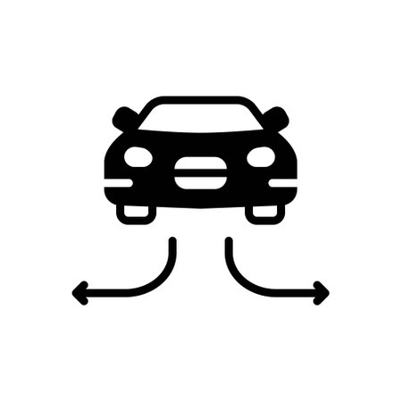 Icon for side,carのイラスト素材