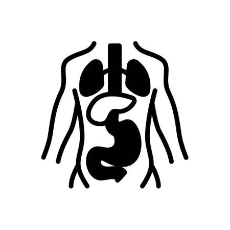 Icon for anatomy,medicalのイラスト素材