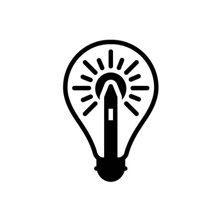 Icon for inspired,inspiritのイラスト素材