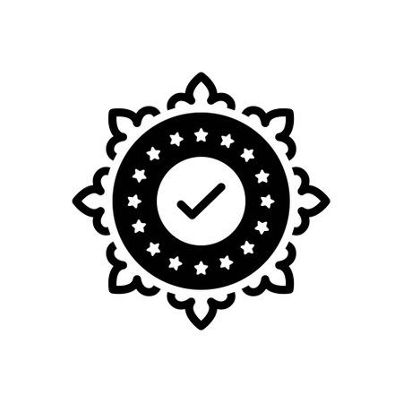 Icon for warranties,guaranteesのイラスト素材
